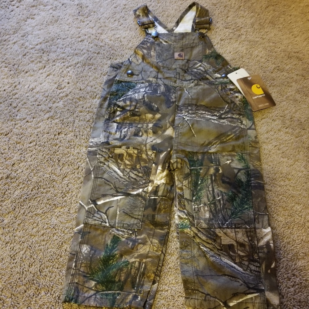 Carhartt camo overalls
